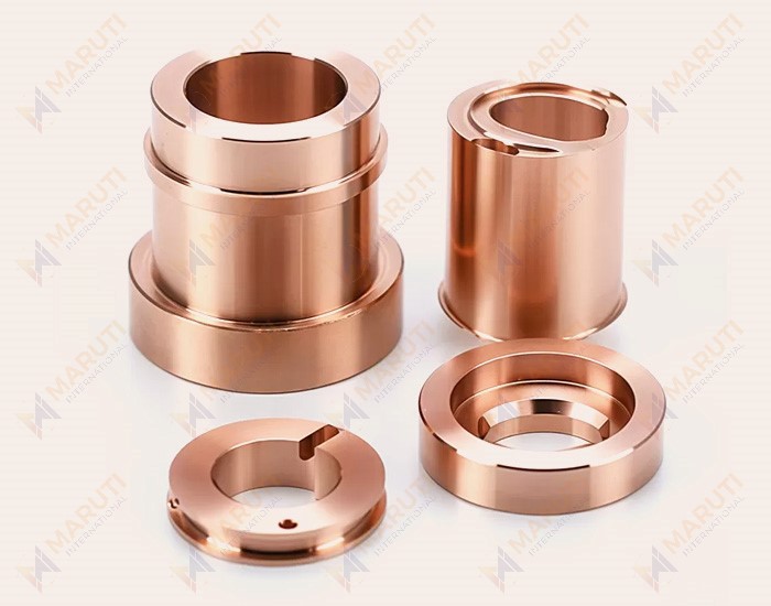 copper turned components